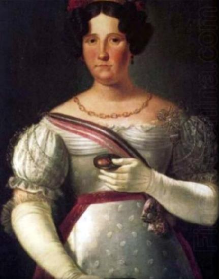 Portrait of Maria Isabella of Spain, unknow artist
